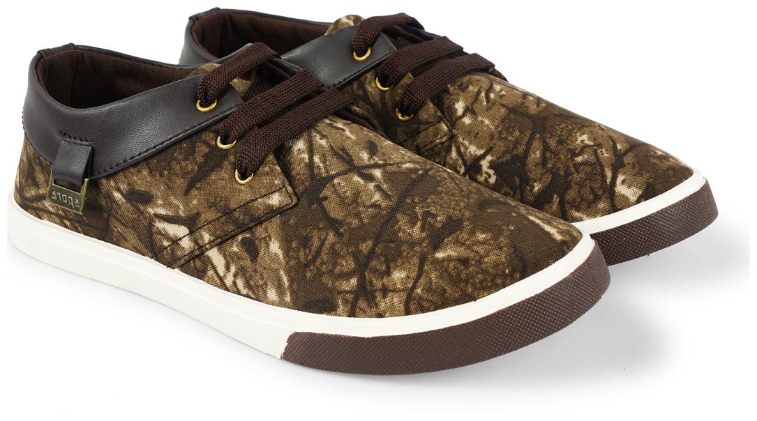 

BERSACHE ORIFWSH-3139 Men Khaki Classic Sneakers - Khaki-3139
