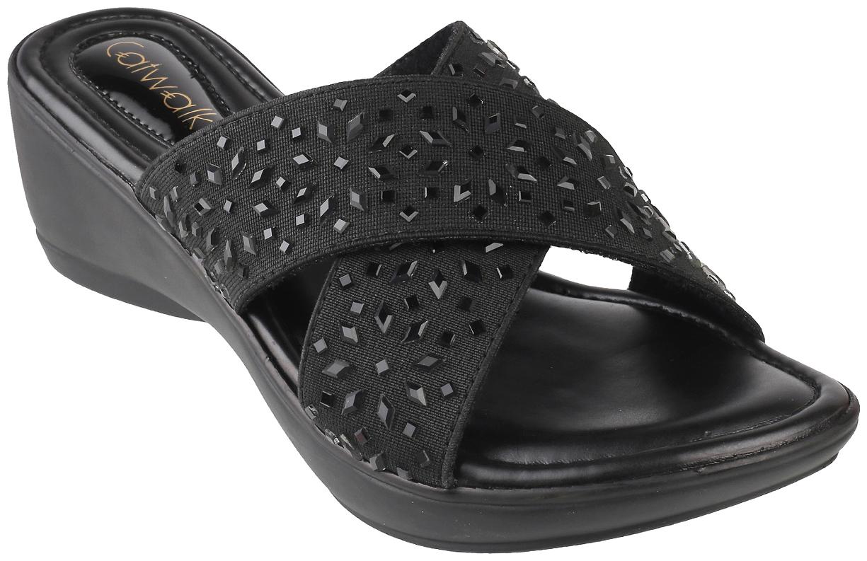 

Catwalk Women Black Wedges