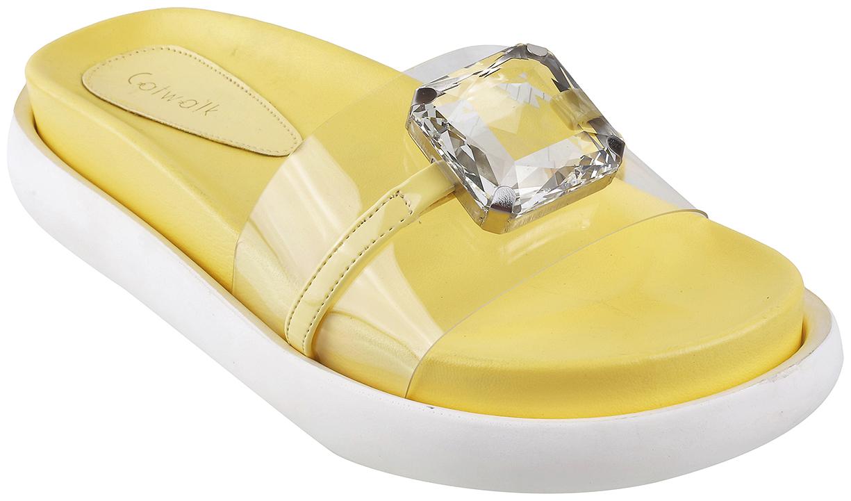 

Catwalk Chunky Crystal See-through Sliders