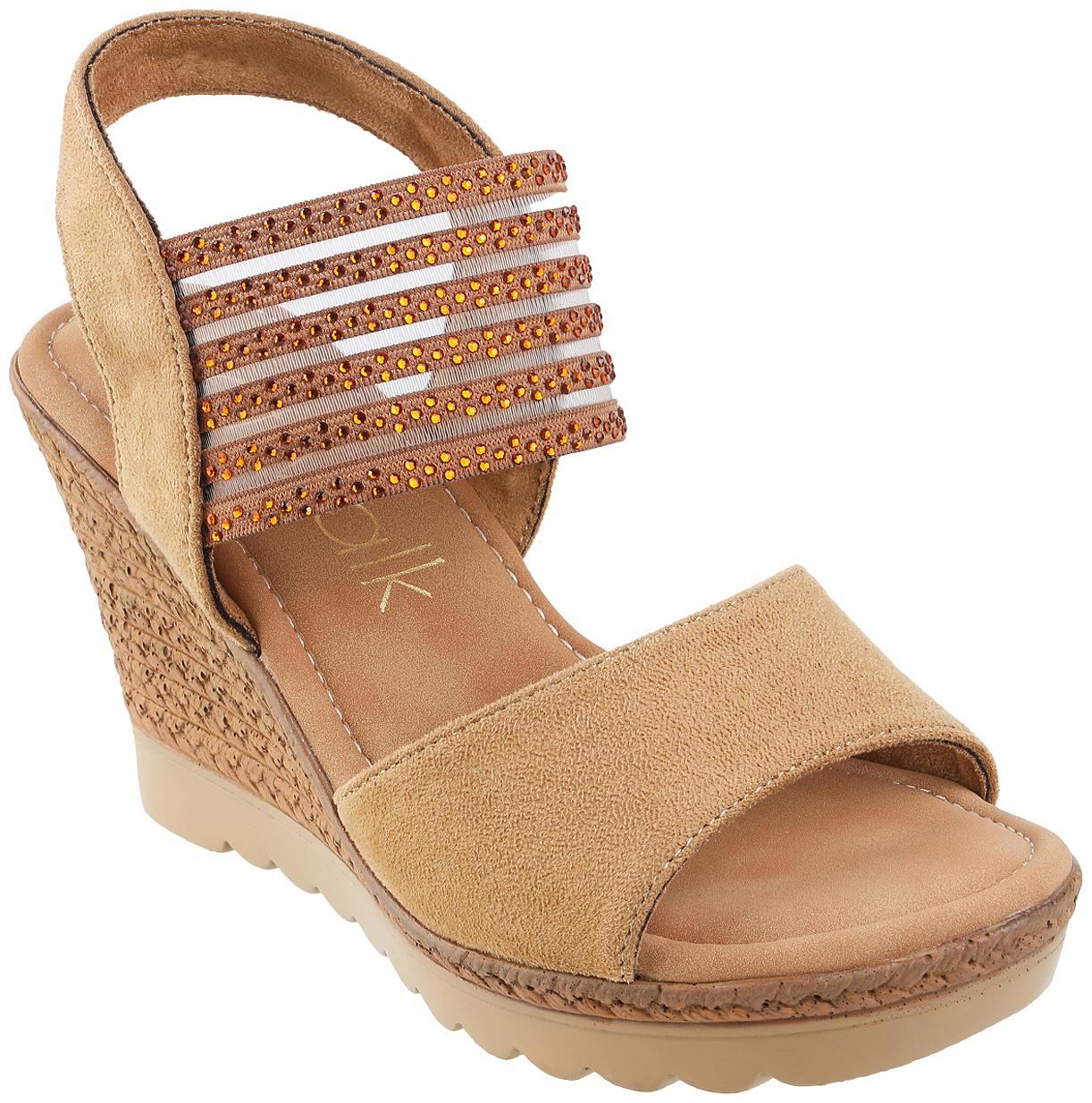 

Catwalk Women Beige Heeled Sandals