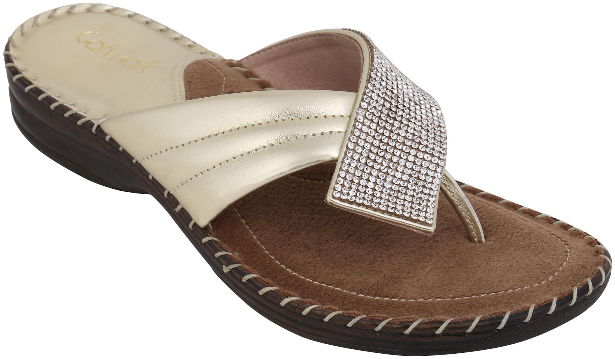 

Catwalk Women Gold Sandals