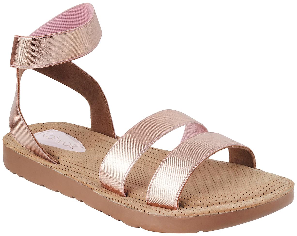 

Catwalk Women Gold Heeled Sandals