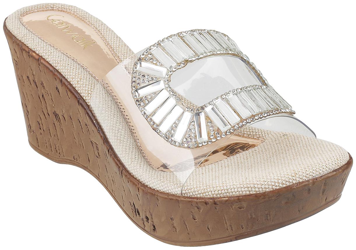 

Catwalk Women Silver Wedges