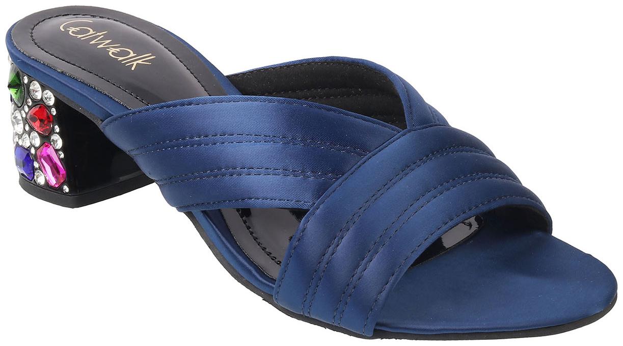 

Catwalk Women Blue Heeled Sandals