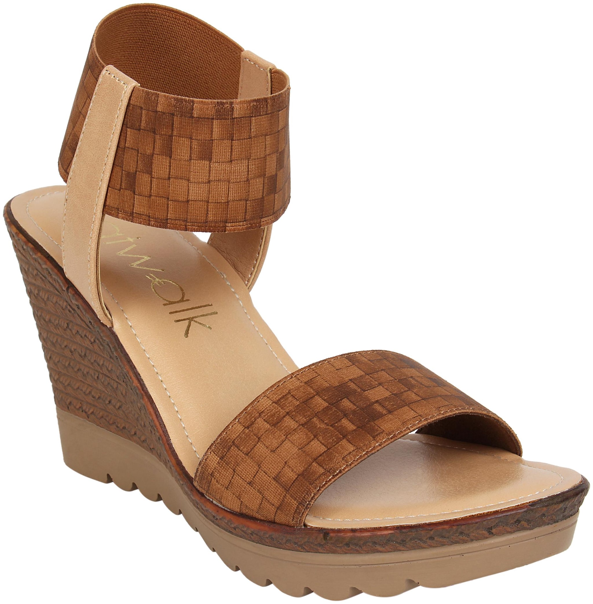 

Catwalk Women Brown Heeled Sandals
