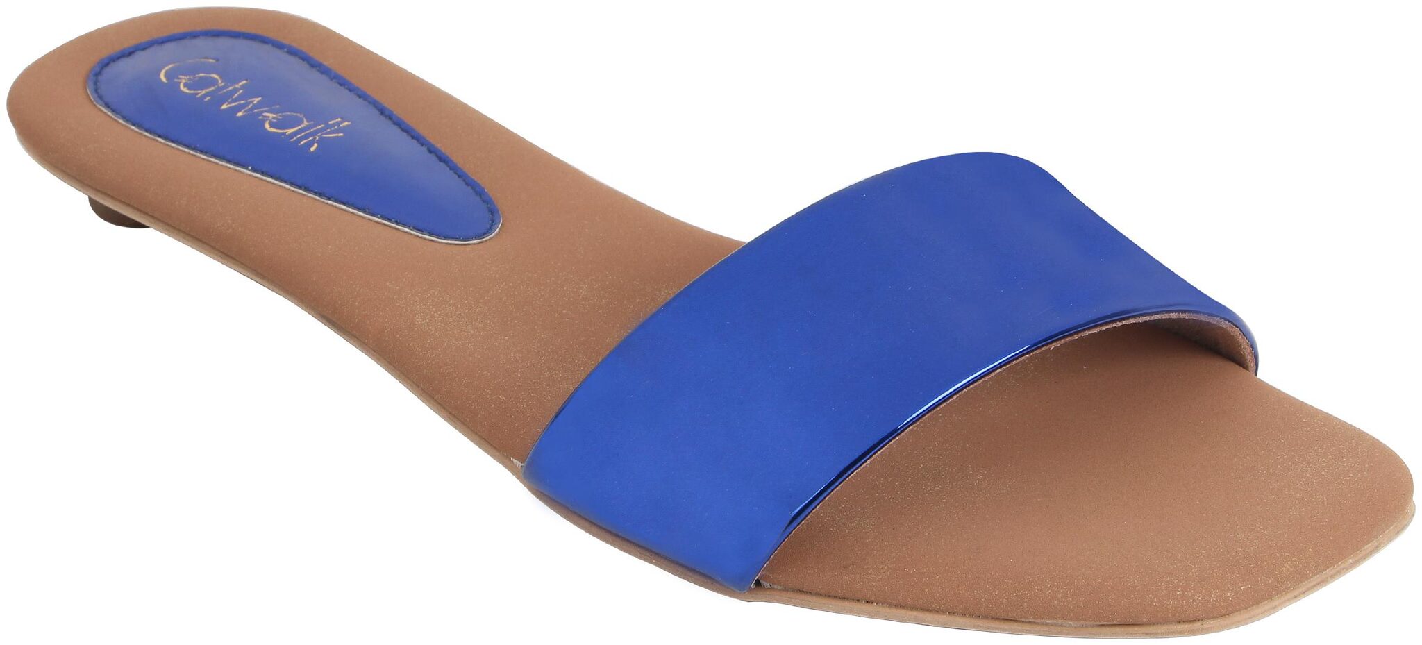 

Catwalk Metallic Strap Slip Ons