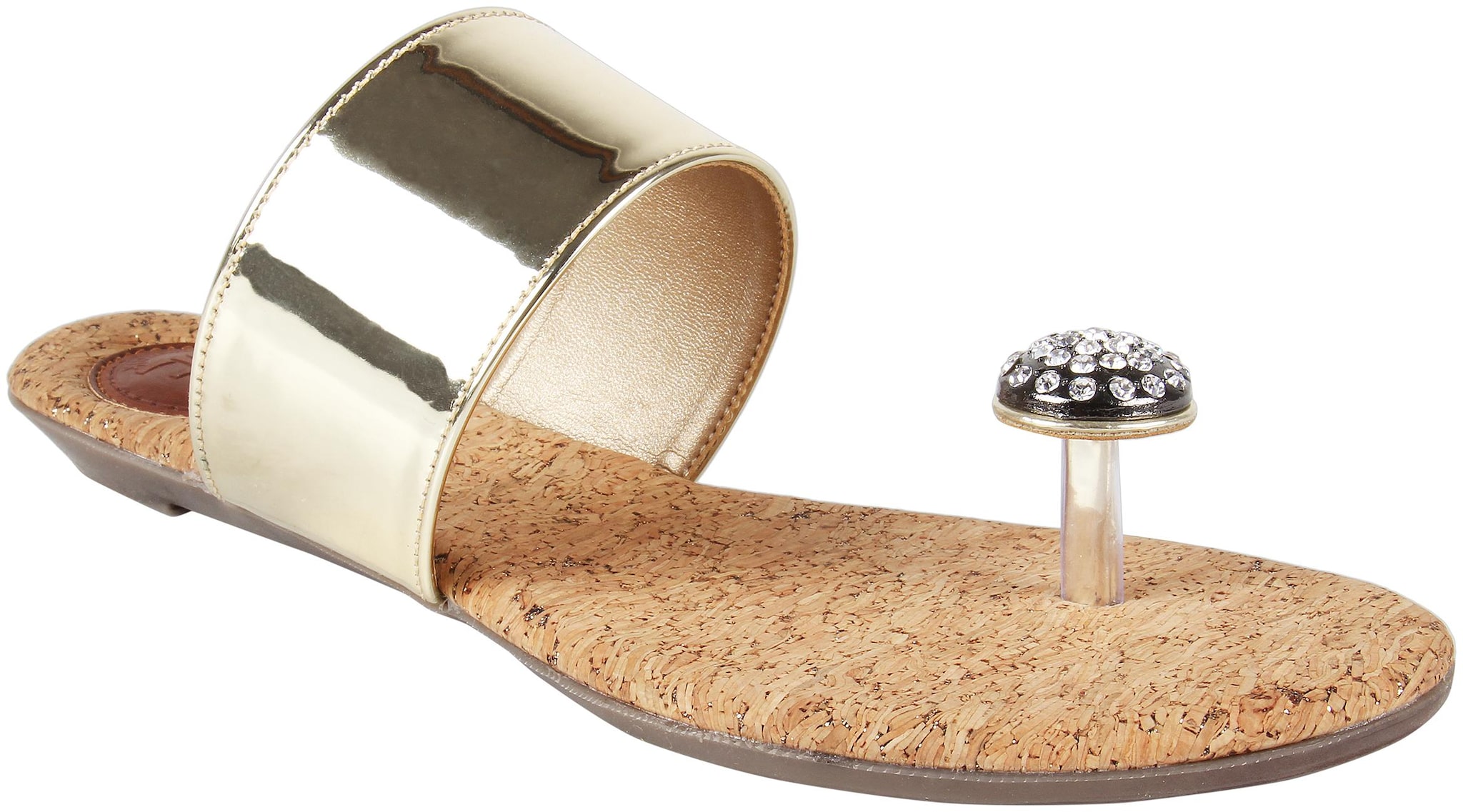 

Catwalk Women Gold One Toe Flats