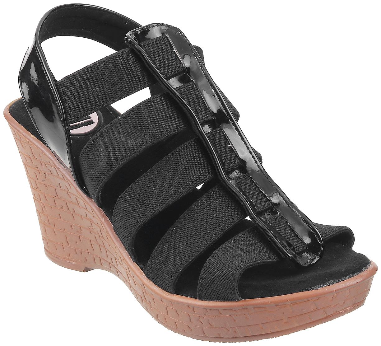 

Catwalk Women Black Wedges