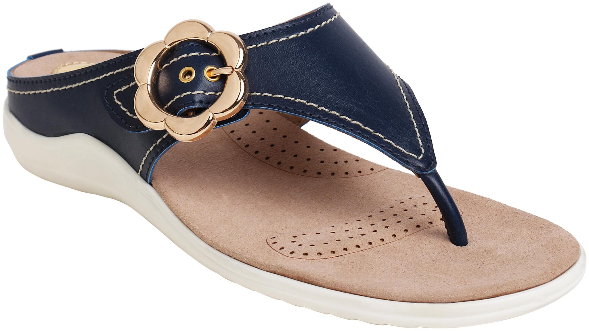 

Catwalk Women Blue T-Strap Flats