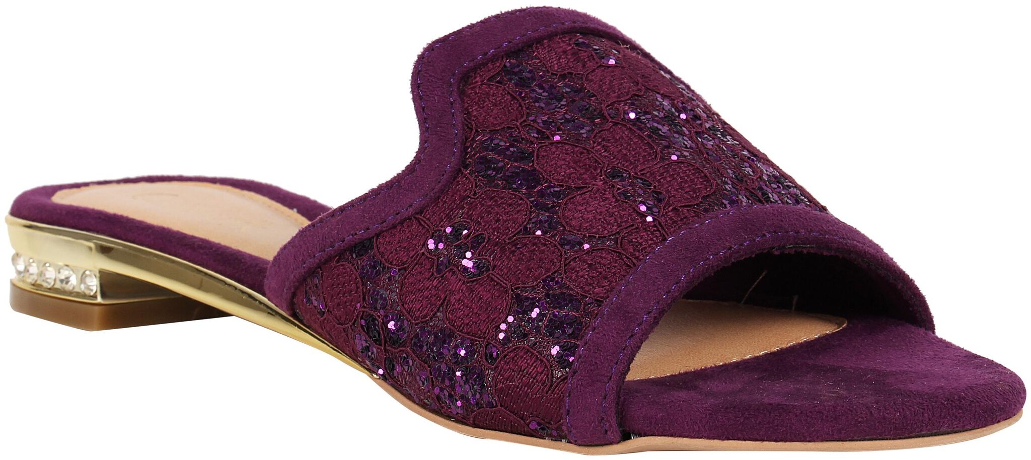 

Catwalk Women Purple Open Toe Flats