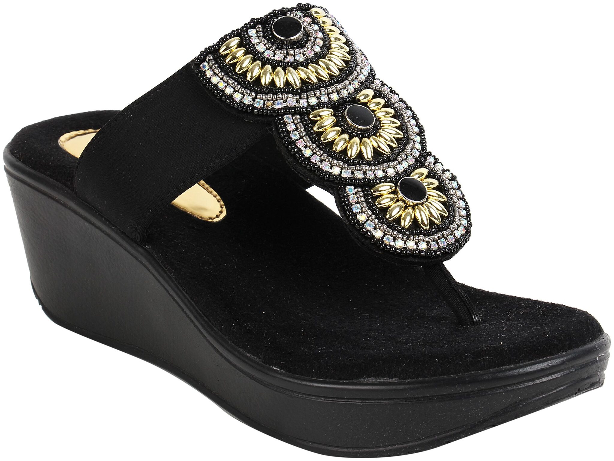 

Catwalk Women Black Wedges