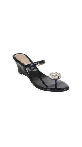 Catwalk Wedges For Women ( Black )