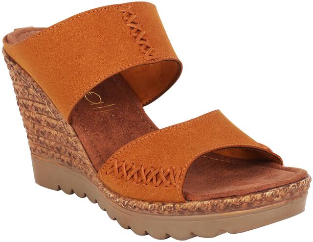 Catwalk Wedges For Women ( Brown ) 1 Pair