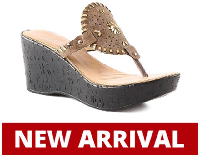 Catwalk Wedges For Women ( Brown ) 1 Pair