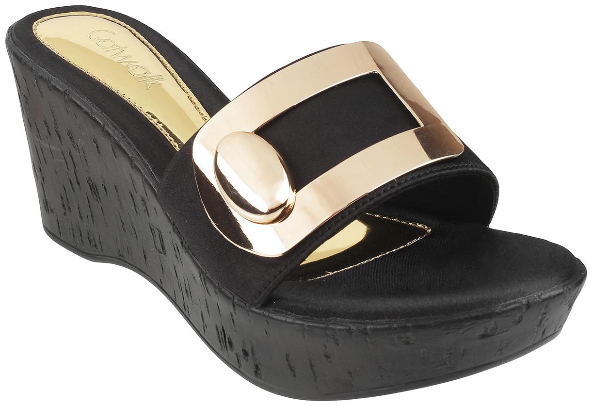

Catwalk Women Black Wedges