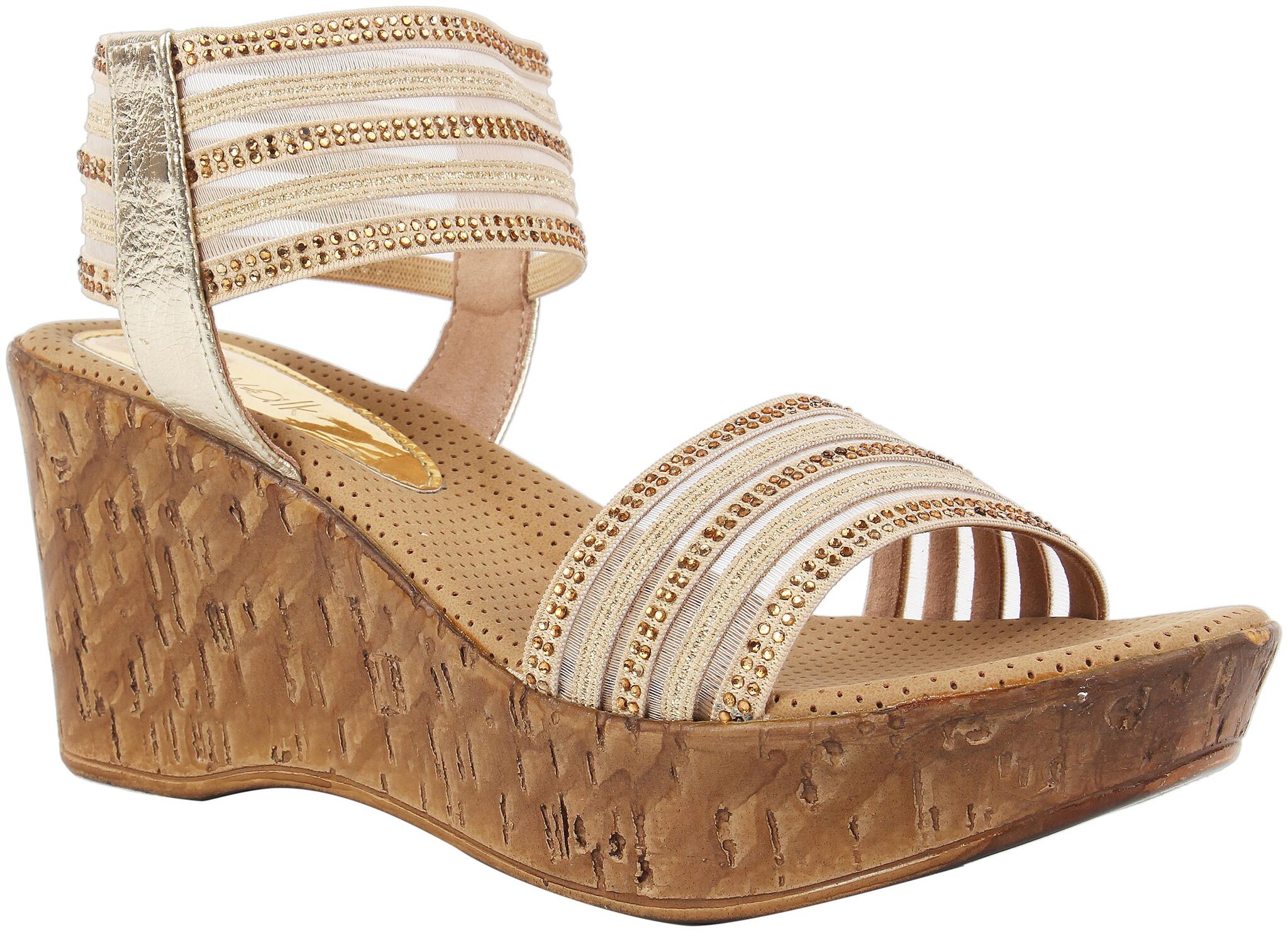 

Catwalk Women Gold Heeled Sandals