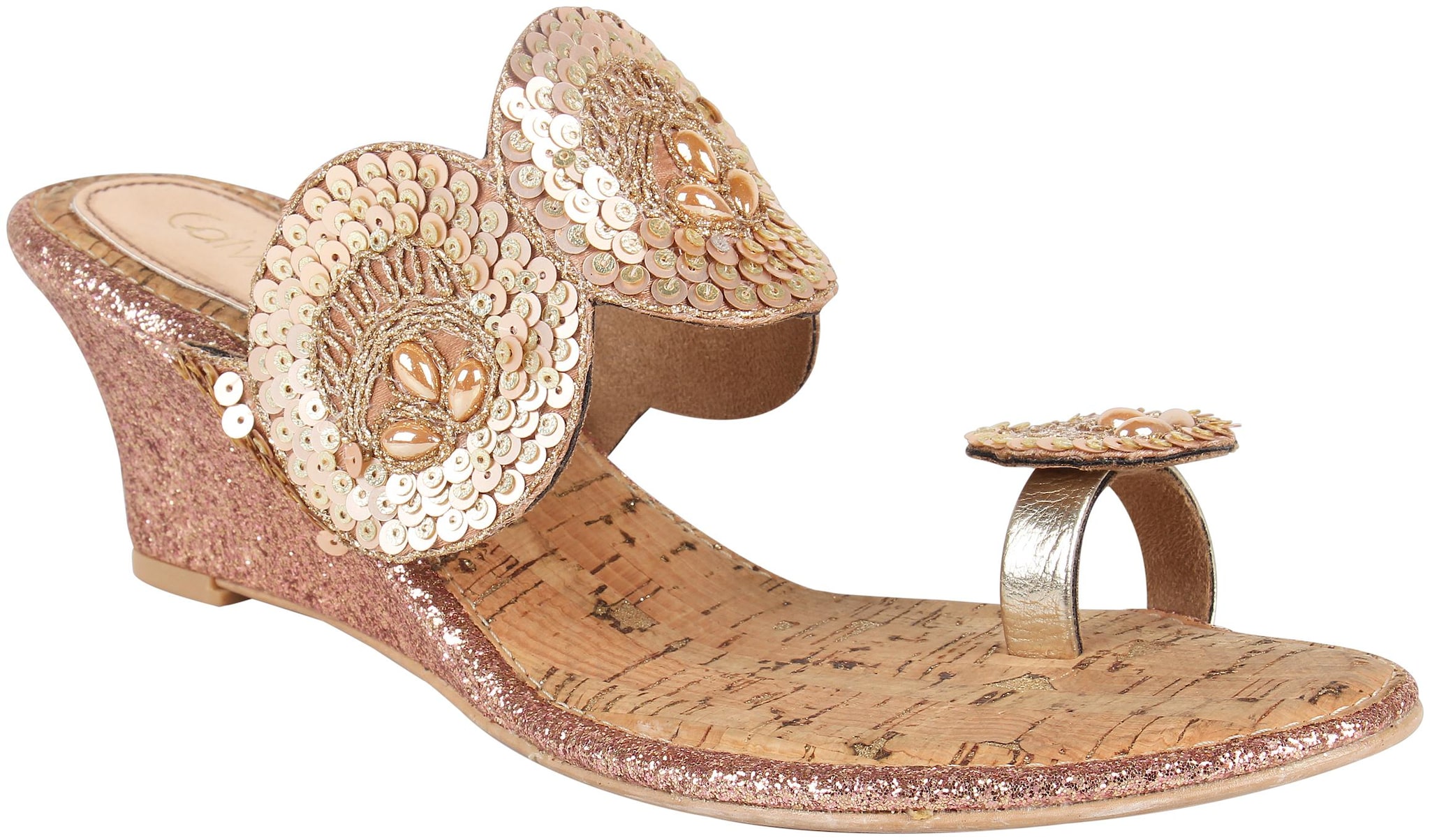 

Catwalk Women Gold Heeled Sandals