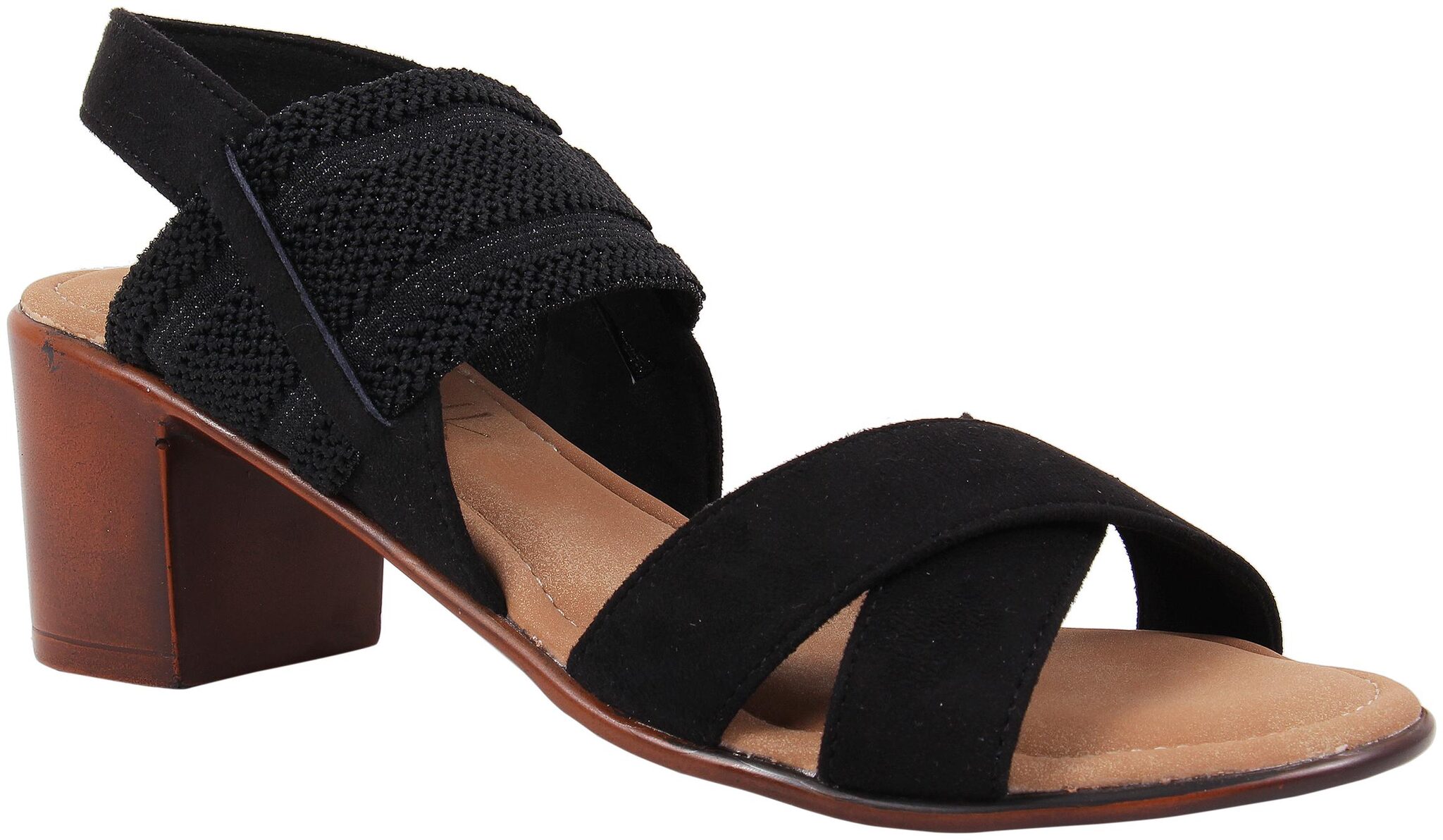 

Catwalk Women Black Heeled Sandals