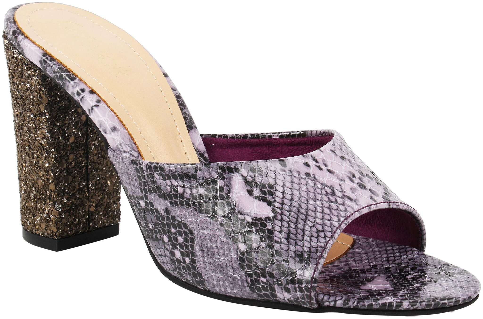 

Catwalk Women Purple Heeled Sandals