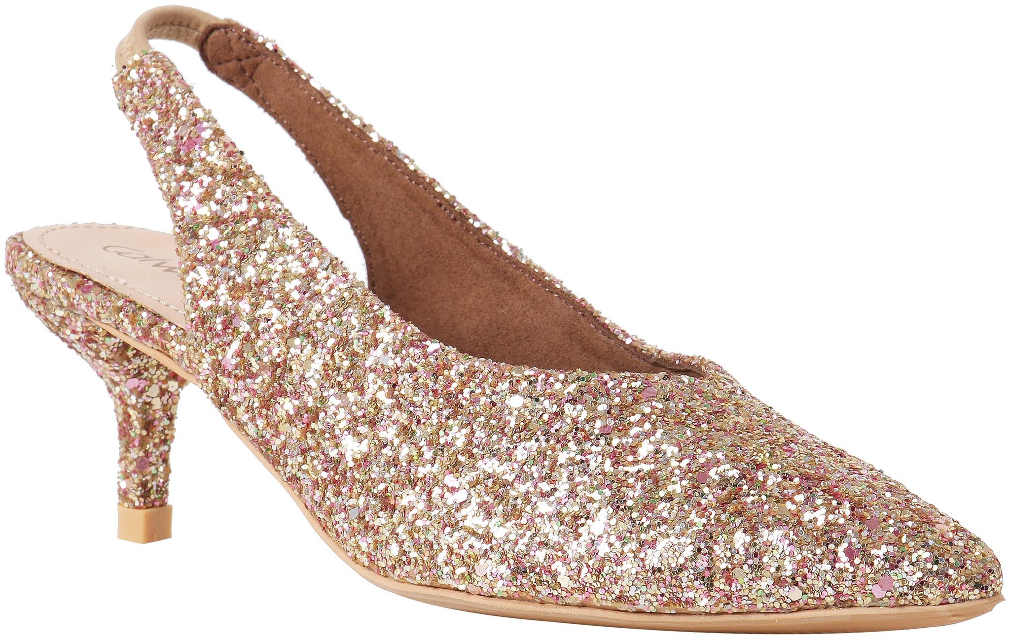 

Catwalk Women Gold Heeled Sandals