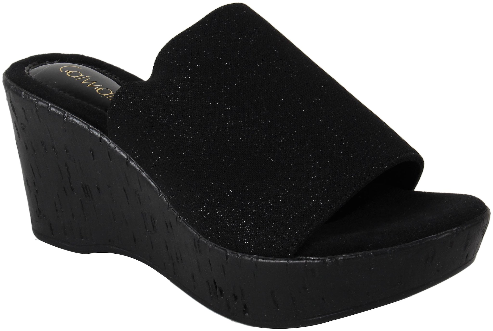 

Catwalk Women Black Heeled Sandals