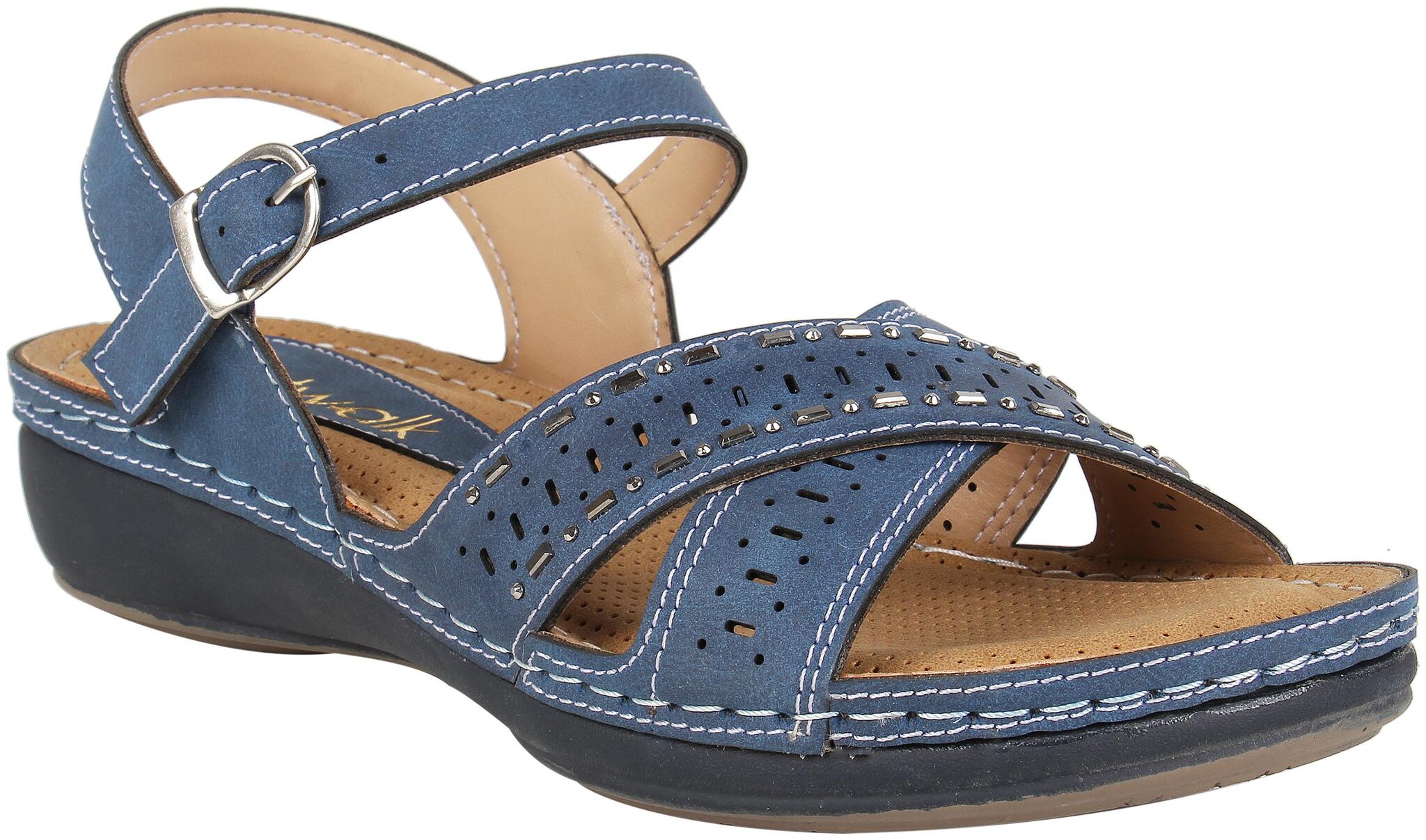 

Catwalk Women Blue Open Toe Flats