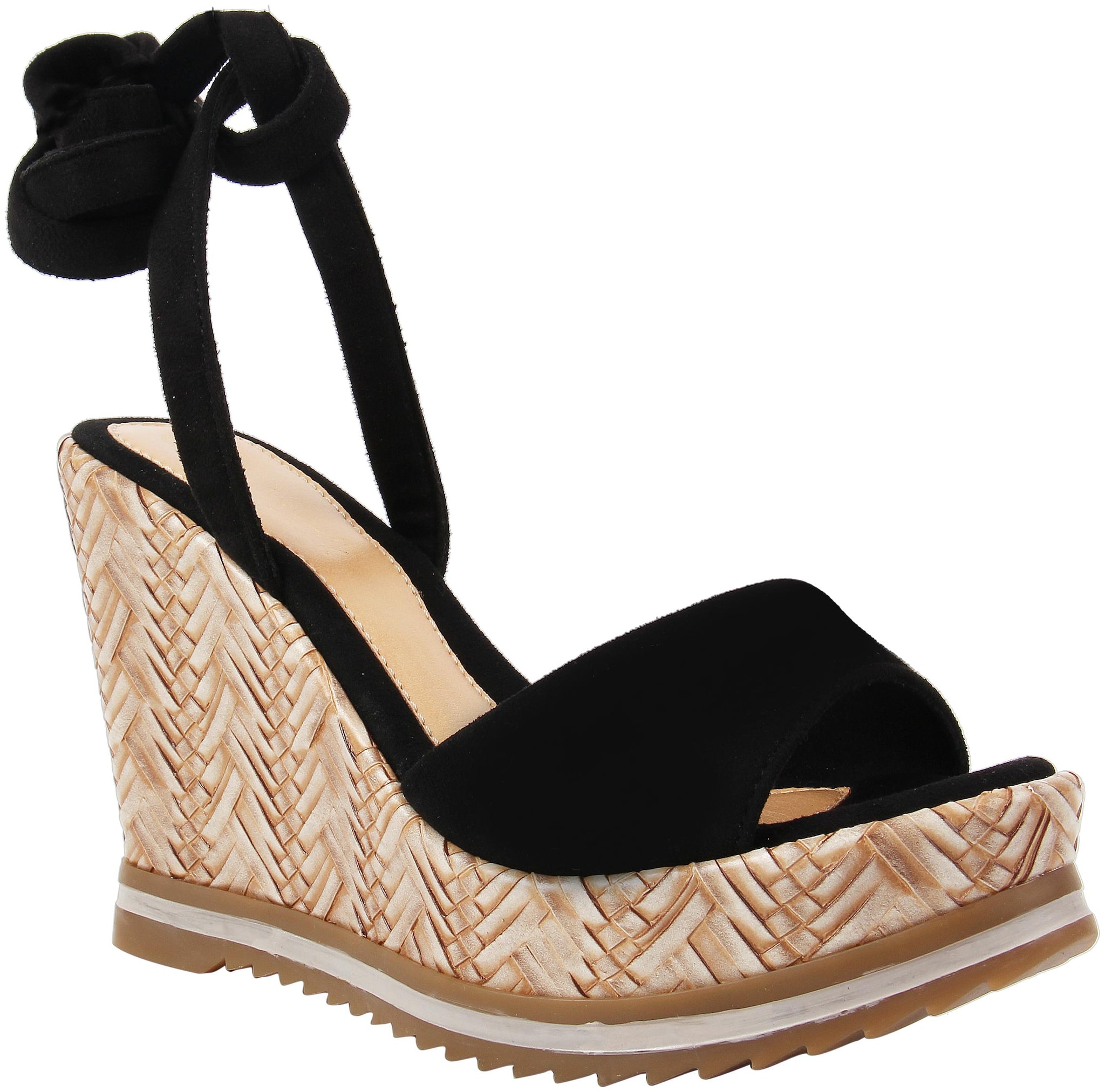 

Catwalk Women Black Heeled Sandals