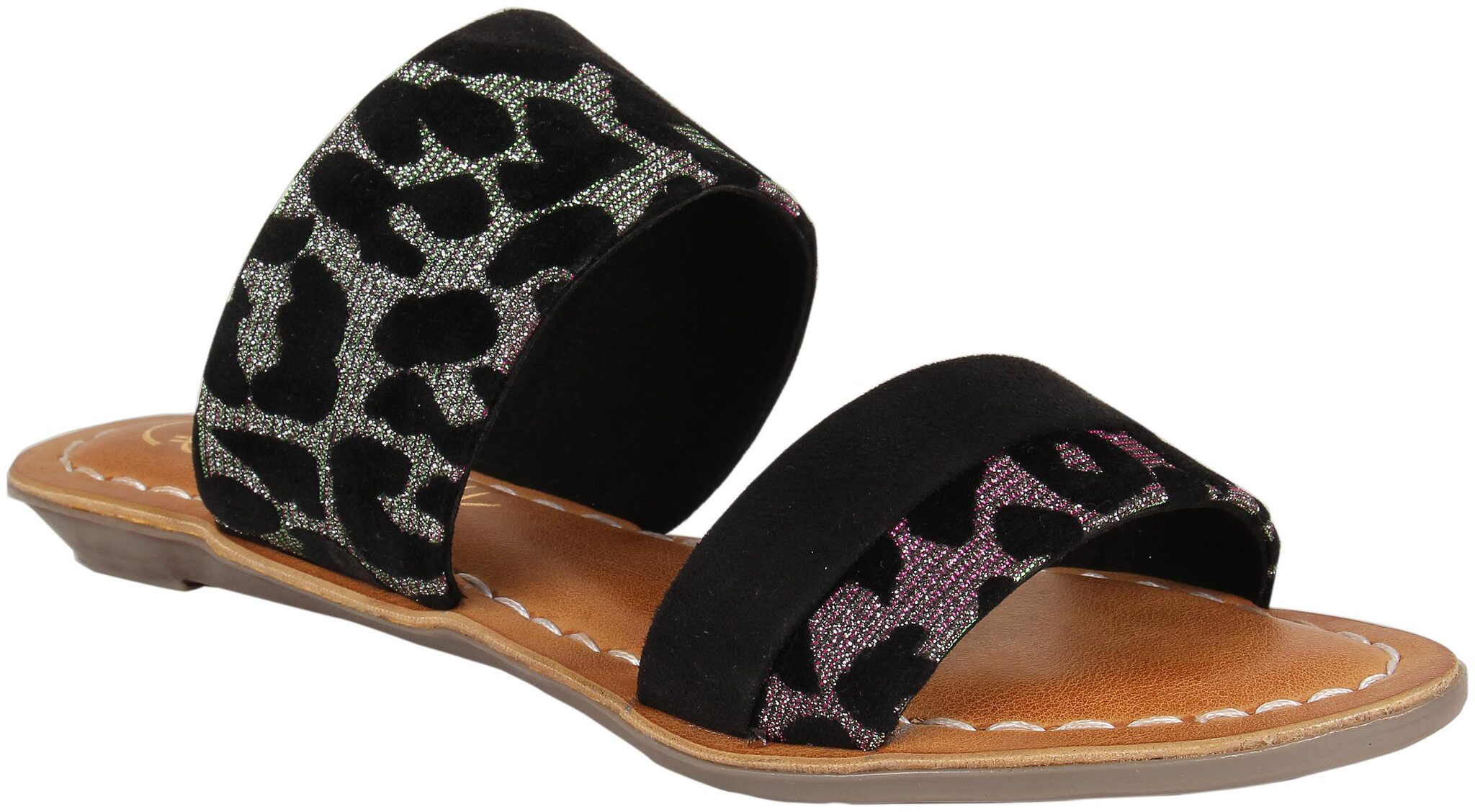 

Catwalk Women Black Open Toe Flats