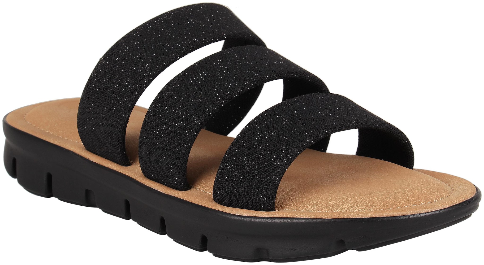 

Catwalk Women Black Open Toe Flats