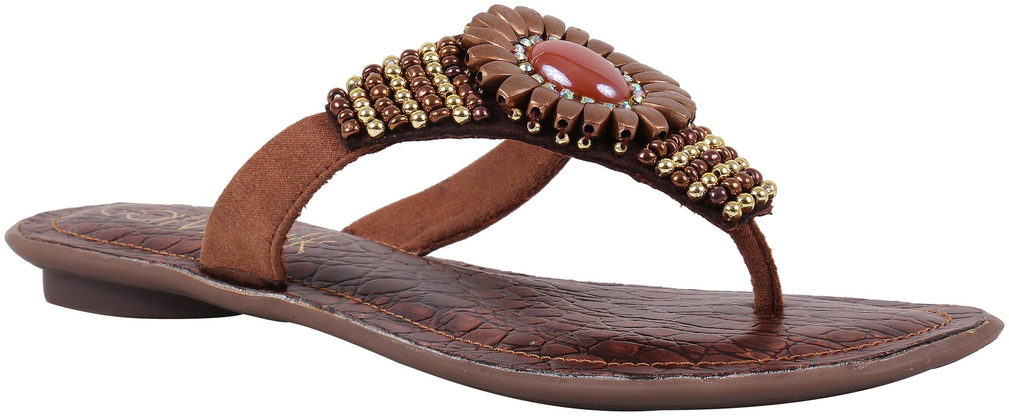 

Catwalk Women Brown Open Toe Flats