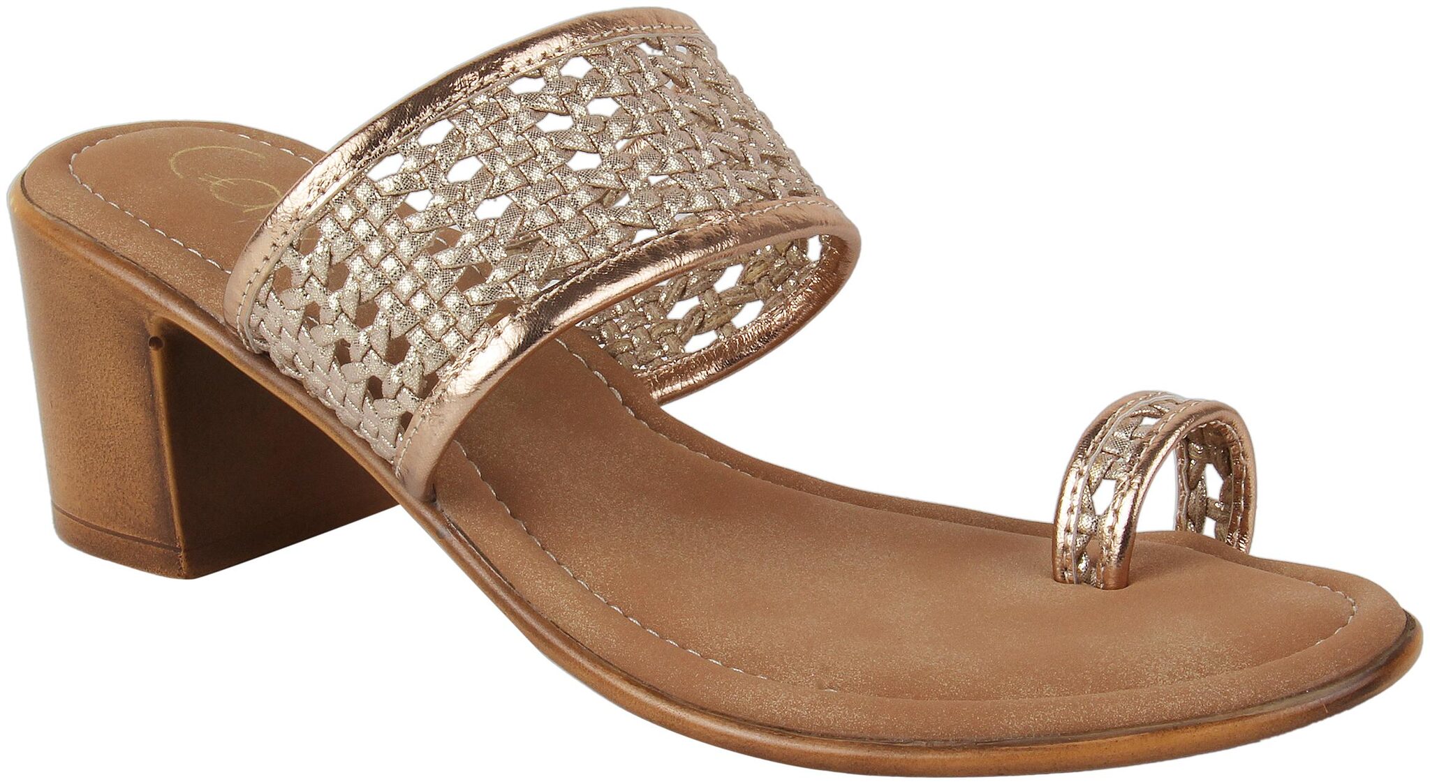 

Catwalk Women Gold Heeled Sandals