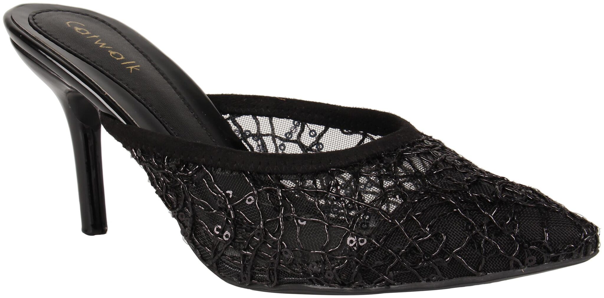 

Catwalk Women Black Heeled Sandals