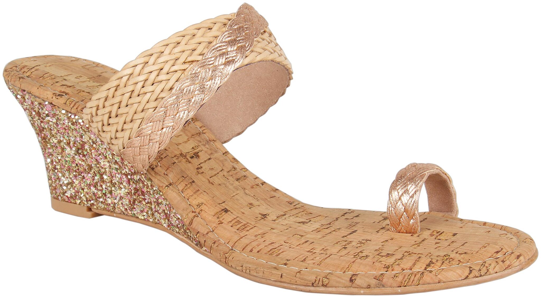 

Catwalk Women Gold Heeled Sandals