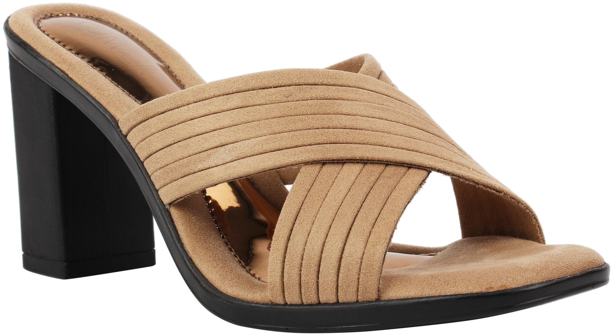 

Catwalk Women Khaki Heeled Sandals