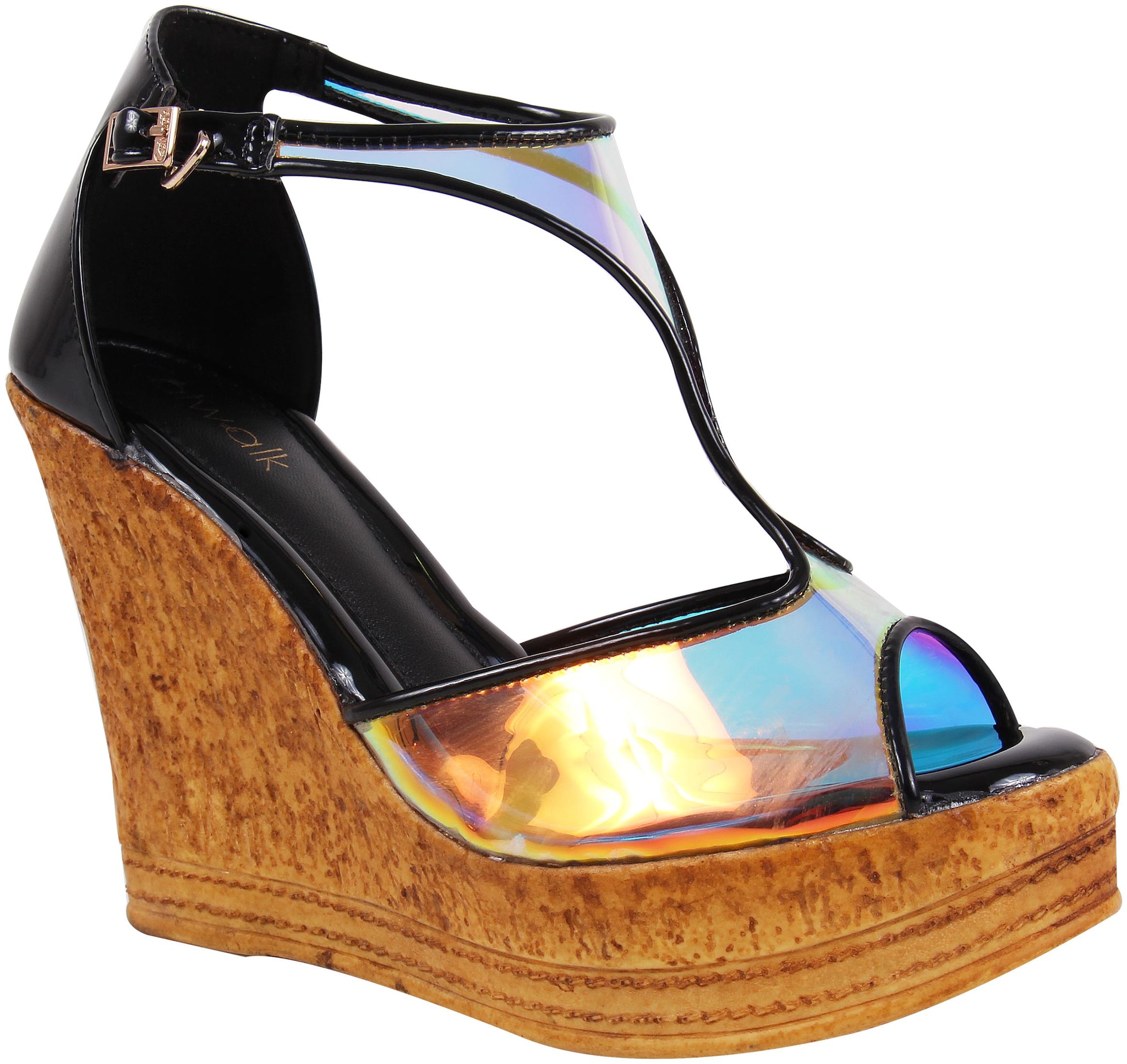 

Catwalk Women Black Heeled Sandals