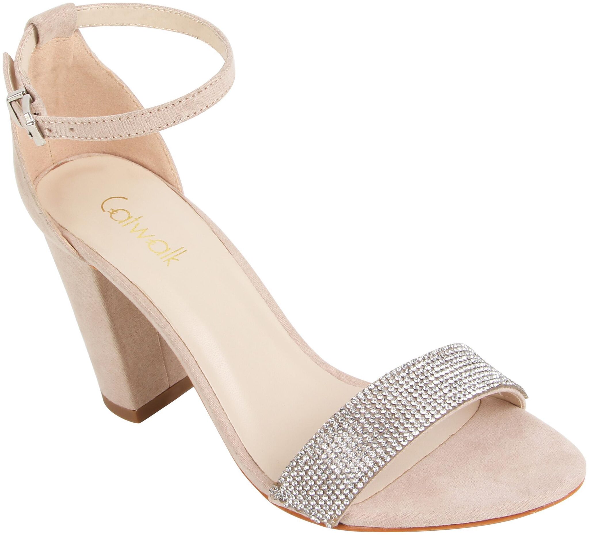 

Catwalk Women Beige Heeled Sandals