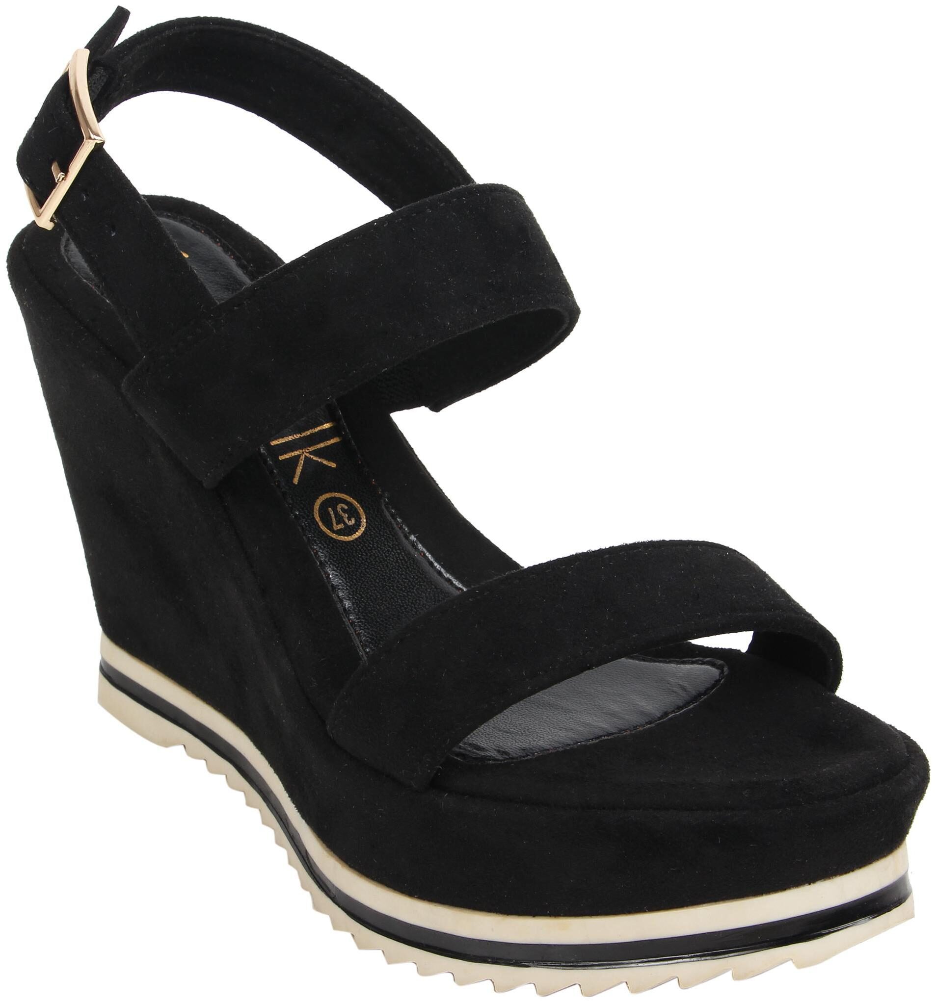 

Catwalk Women Black Heeled Sandals
