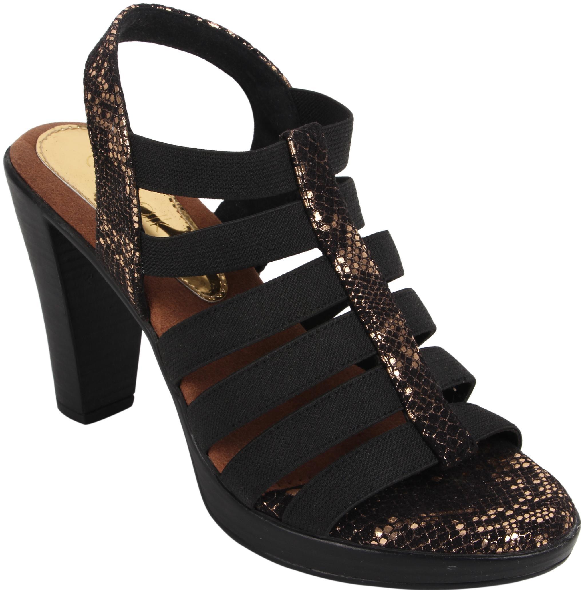 

Catwalk Women Black Heeled Sandals