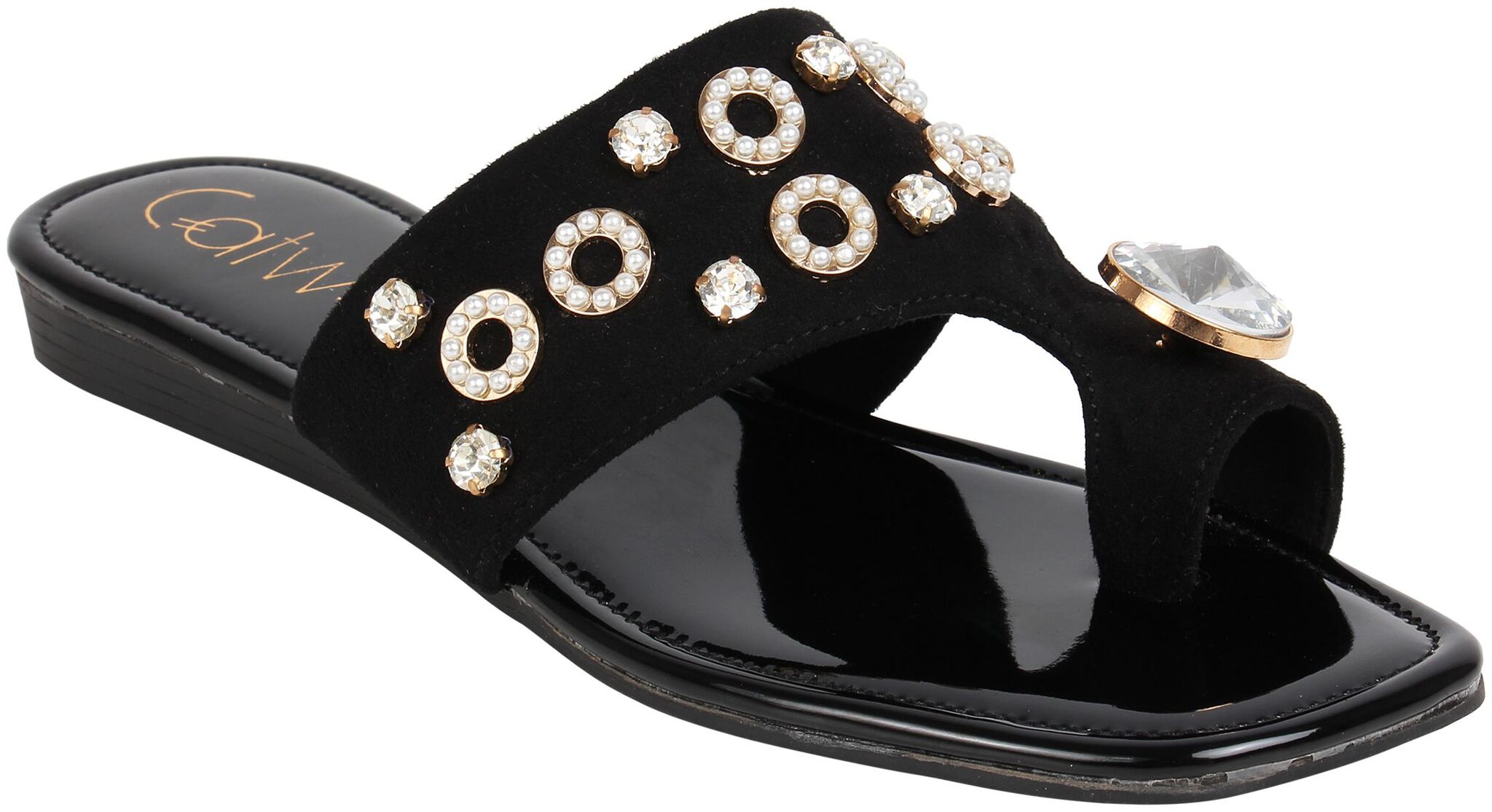 

Catwalk Women Black One Toe Flats