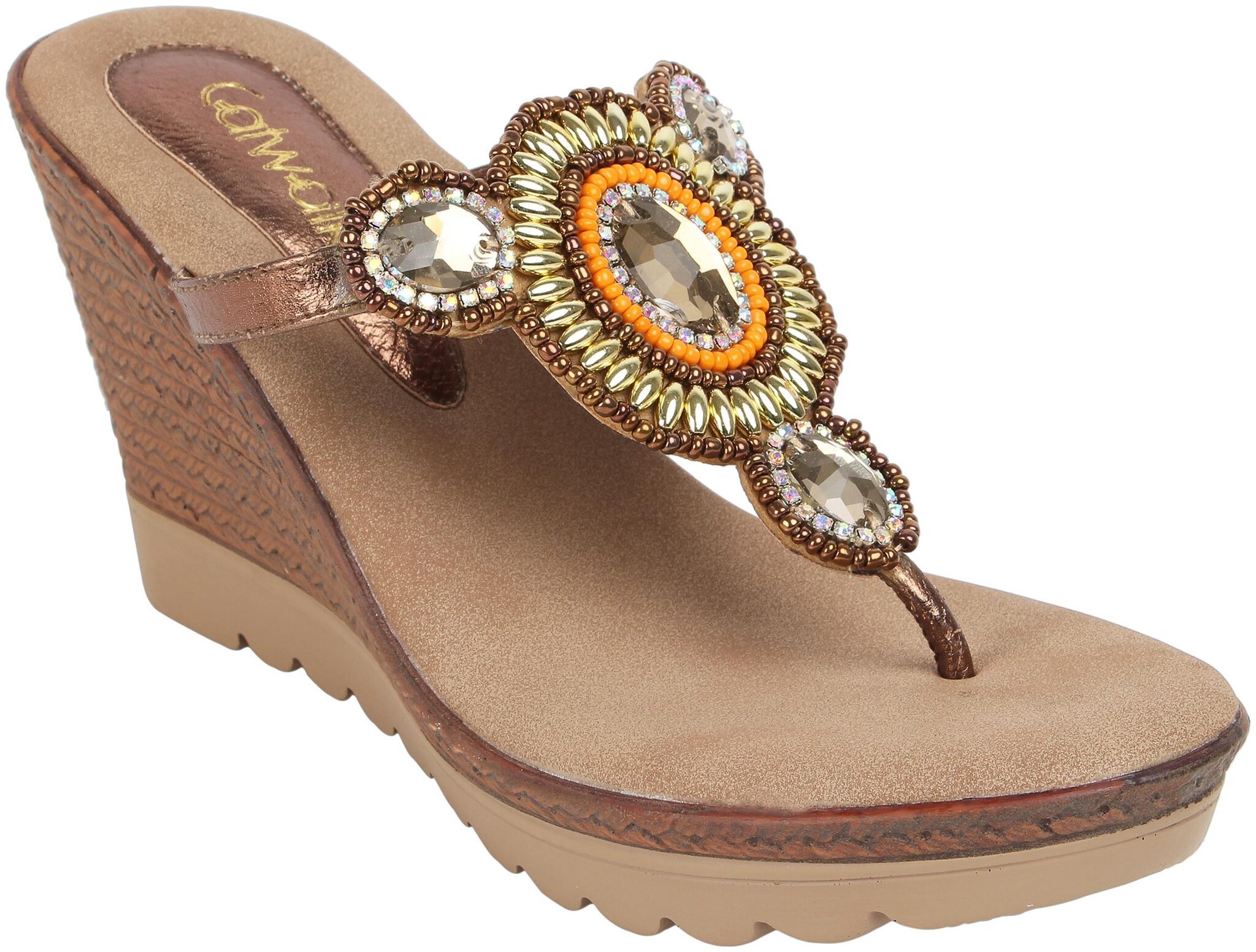 

Catwalk Women Bronze Heeled Sandals