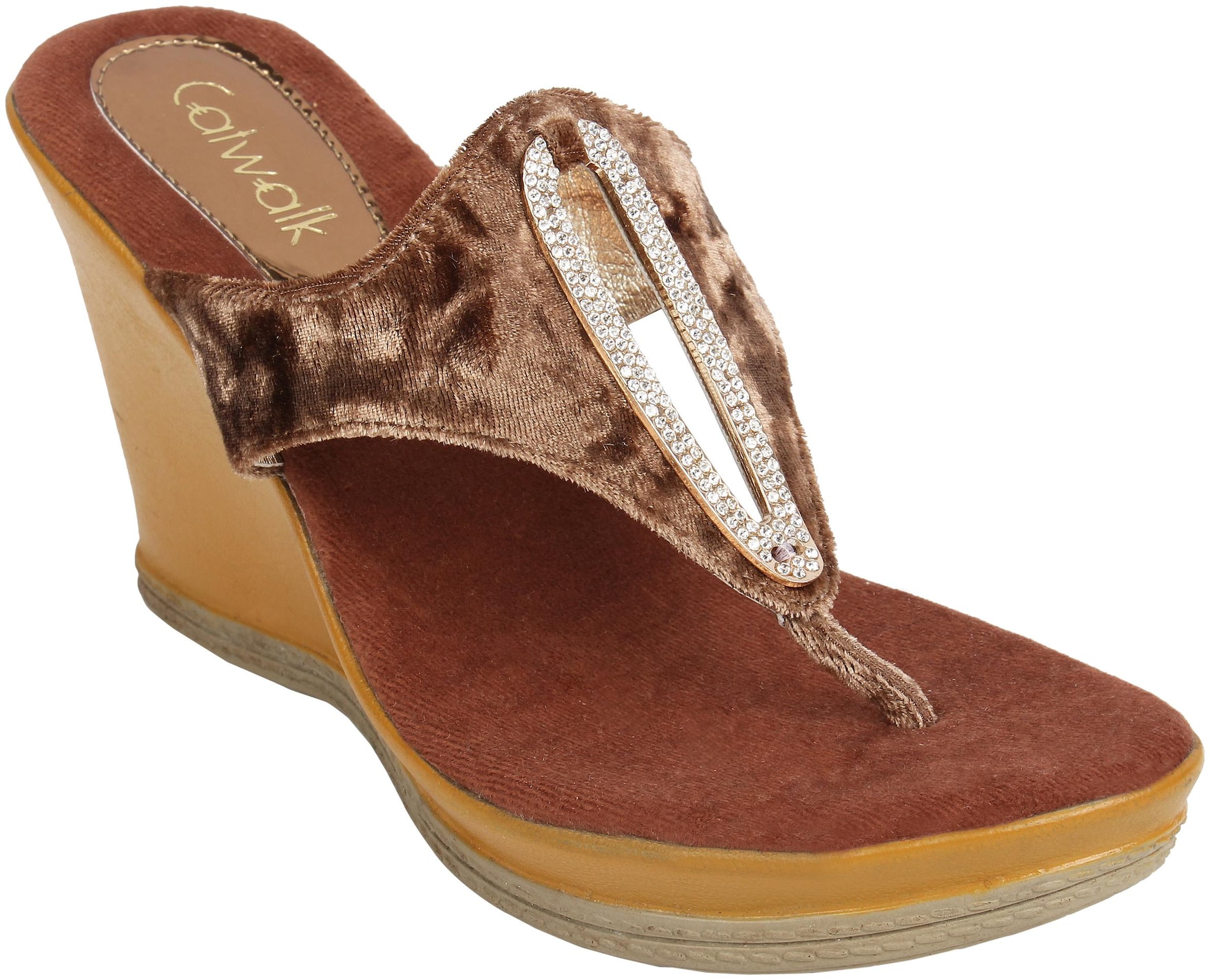 

Catwalk Women Brown Heeled Sandals