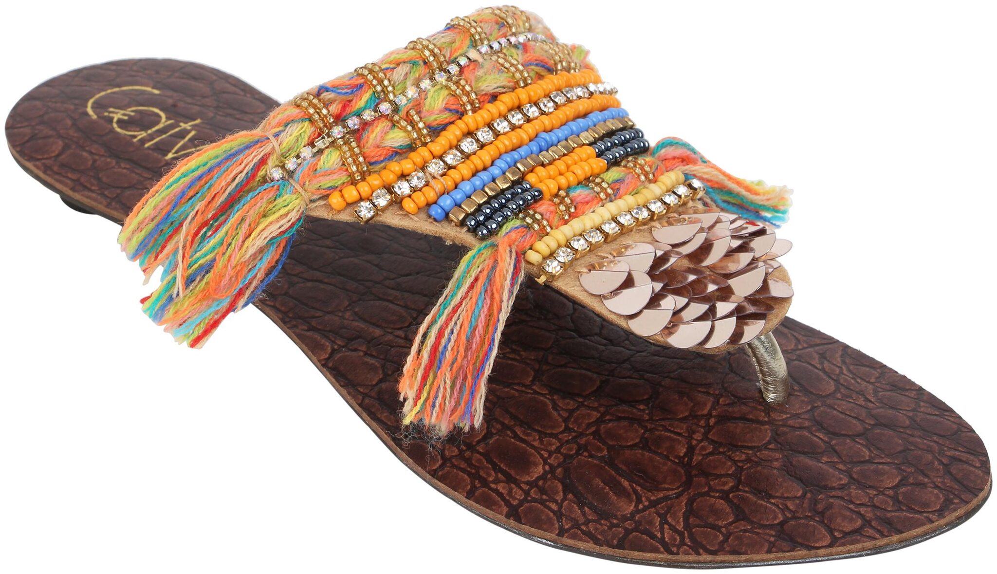 

Catwalk Women Orange Sandals