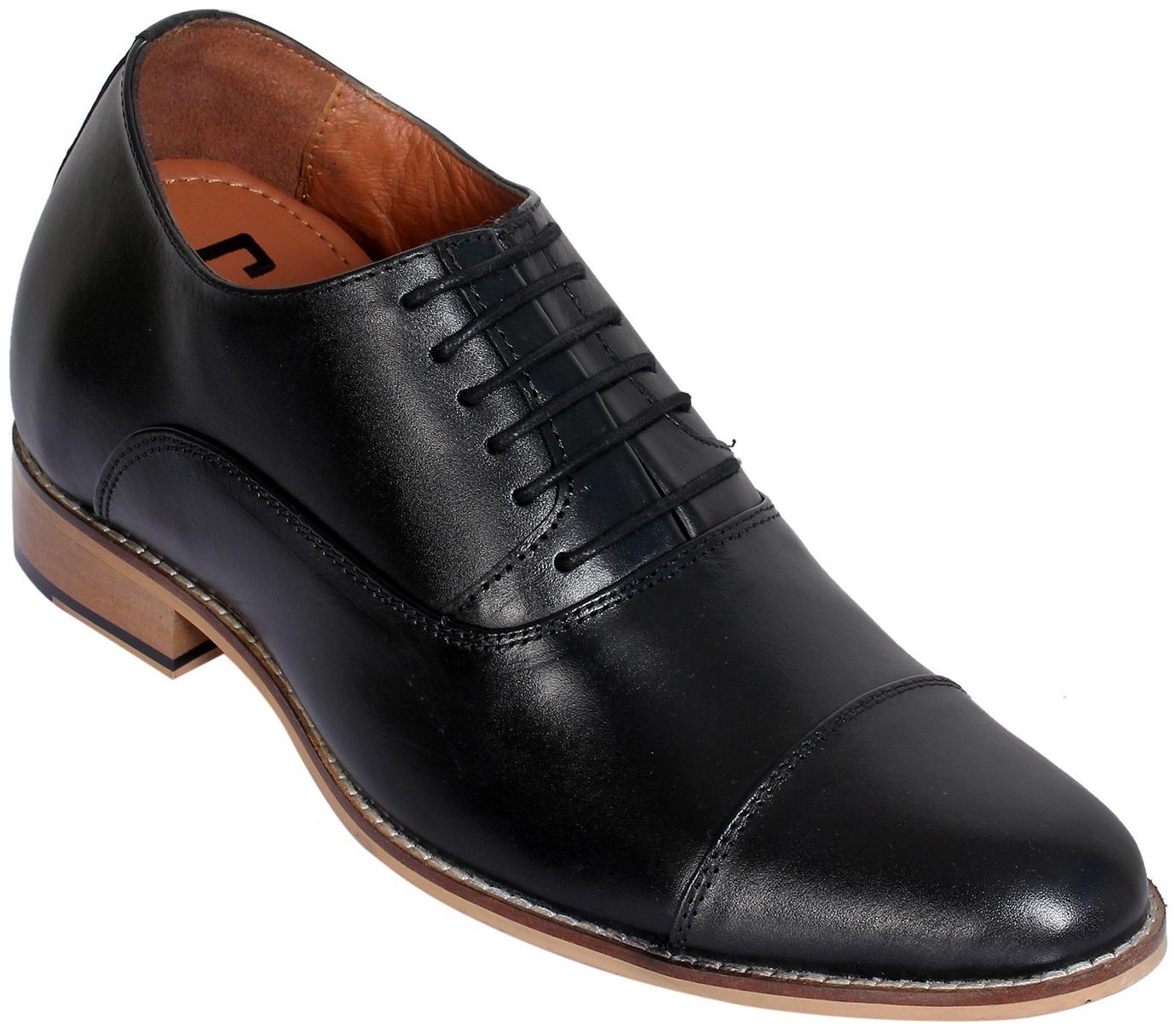 

Celby Men Black Oxford Formal Shoes