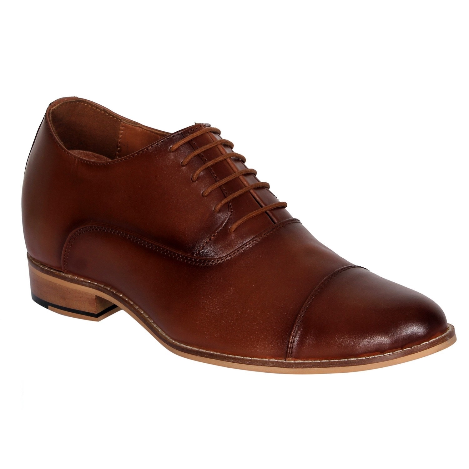

Celby Men Tan Oxford Formal Shoes