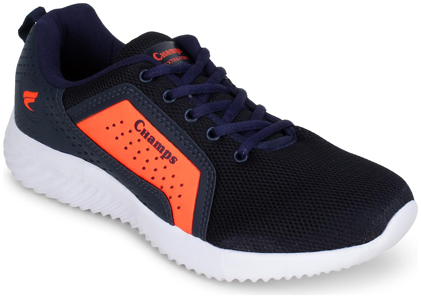 

Champs Men HOPP-ON Running Shoes ( Navy Blue )
