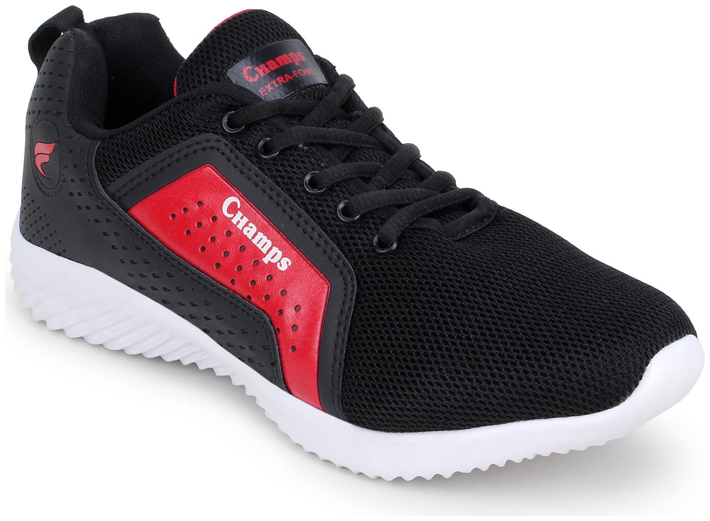 

Champs Men HOPP-ON Running Shoes ( Black )