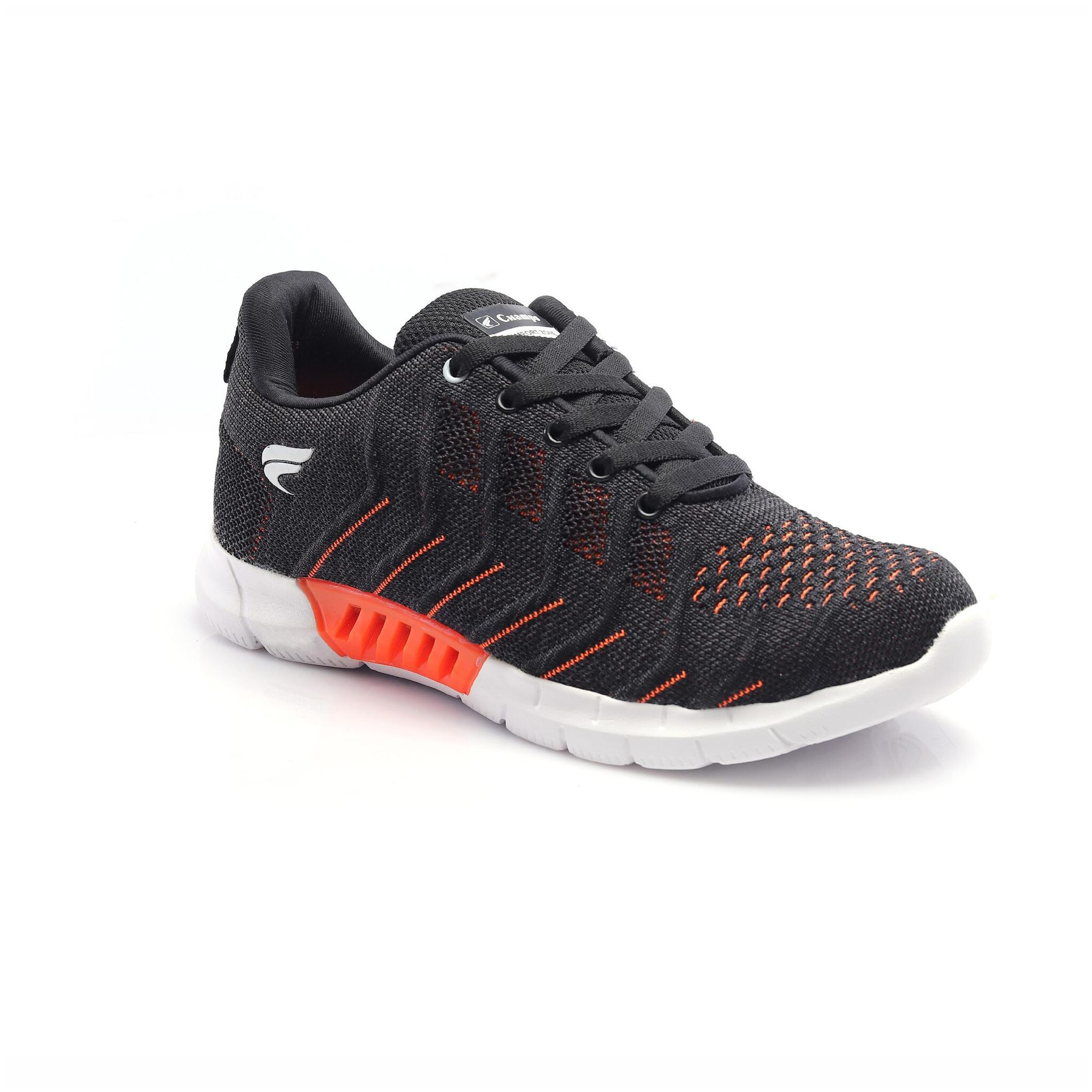 

Champs Men ATOOTKNIT-ON Running Shoes ( Black )
