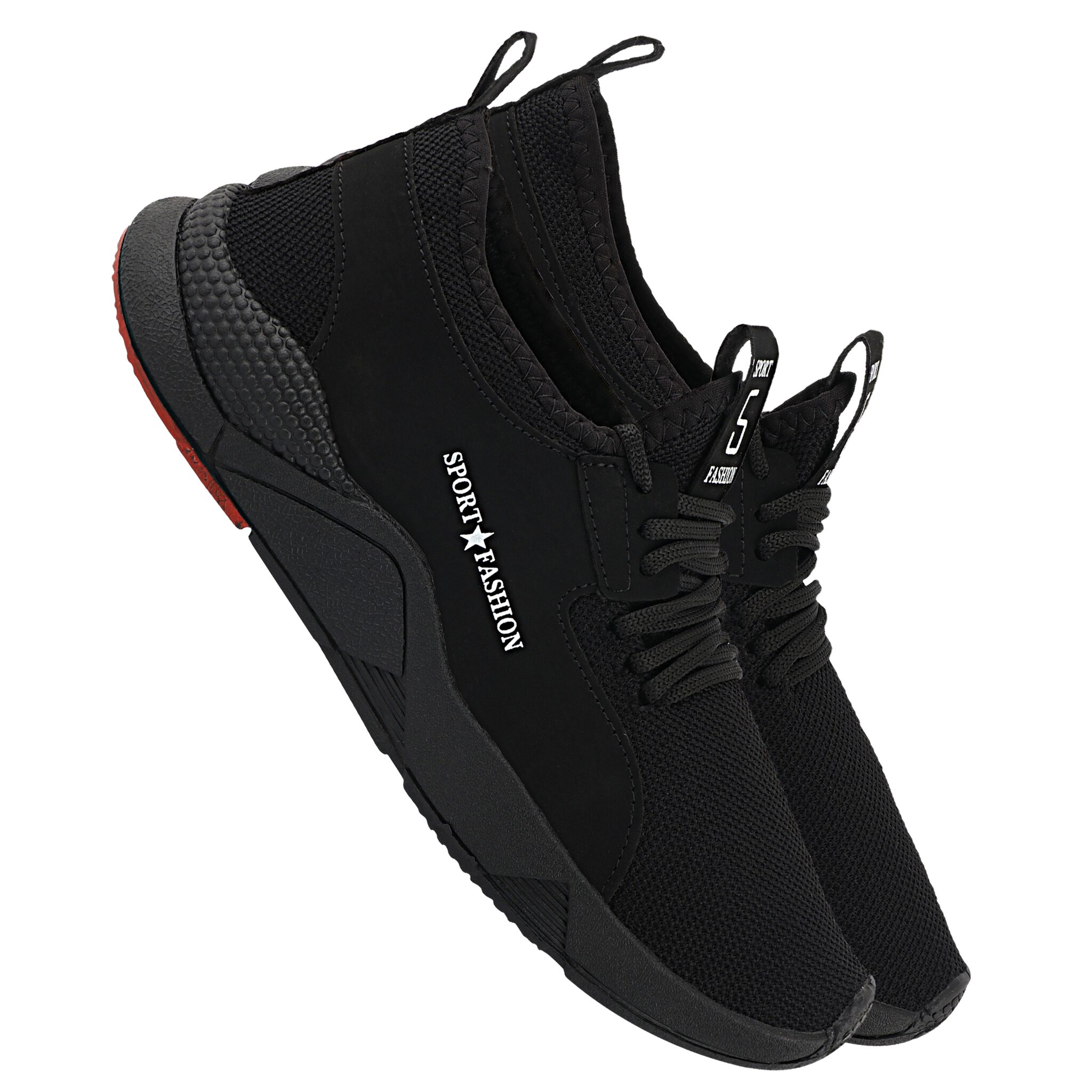 

Chevit 489 Men Black Athleisure Sneakers - 489