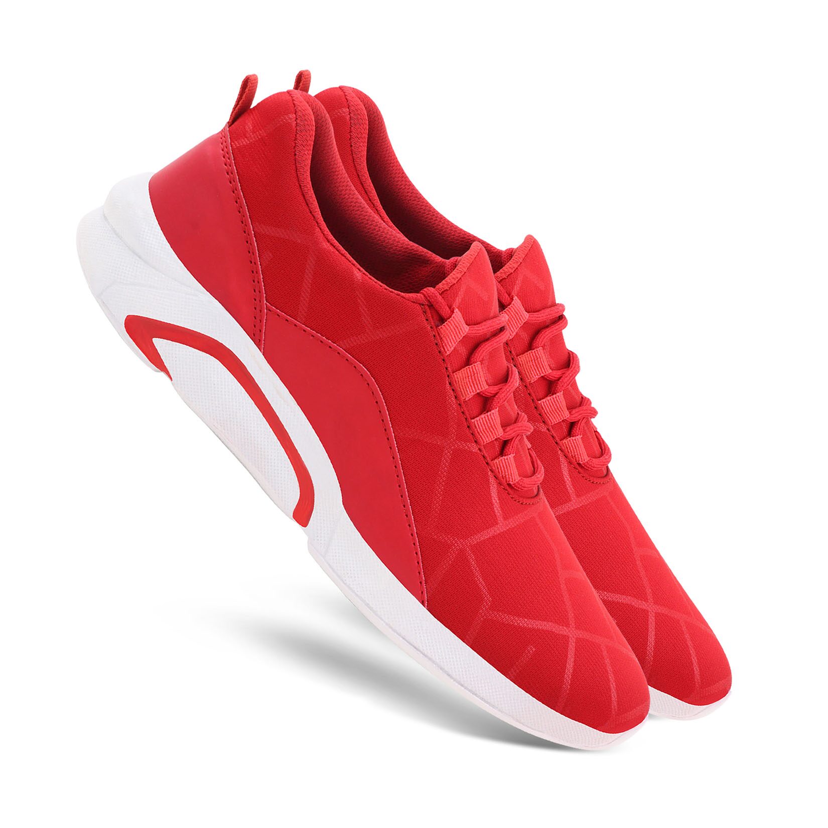 

Chevit 458 Men Red Athleisure Sneakers - 458