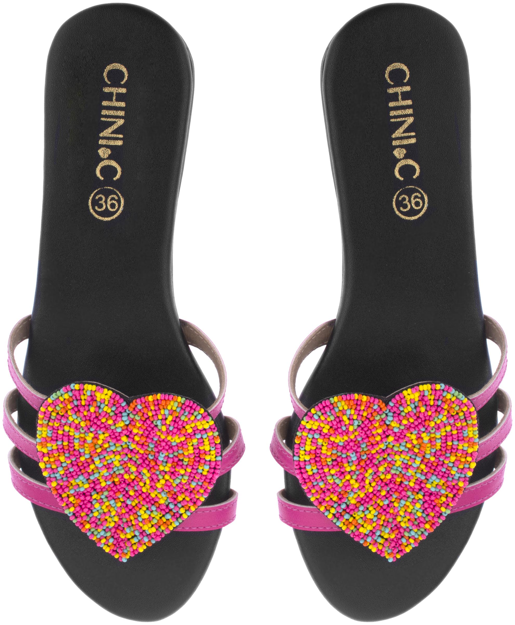 

CHINI C Women Black Sandals